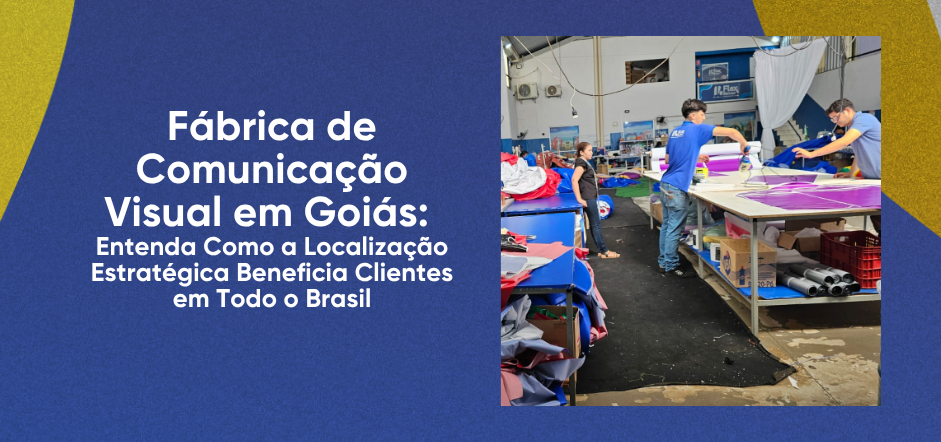 A logística é um dos fatores que mais influenciam a eficiência de uma operação comercial. Quando falamos em comunicação visual, materiais promocionais e infláveis personalizados, a localização da fábrica pode impactar diretamente prazos, custos e previsibilidade das entregas. A FlexBanner é uma fábrica localizada em Goiás que atende clientes em todas as regiões do Brasil, oferecendo soluções para empresas, revendedores, agências de marketing e organizadores de eventos. Por que Goiás é uma localização estratégica para atender todo o Brasil? O estado de Goiás ocupa uma posição privilegiada no centro do país. Essa localização facilita o acesso às principais rotas logísticas nacionais e permite uma distribuição eficiente para diferentes estados. Para empresas que precisam receber materiais promocionais dentro do prazo, essa característica representa uma importante vantagem operacional. Facilidade de distribuição para todas as regiões Estar localizado no Centro-Oeste permite que os envios sejam realizados com maior equilíbrio logístico para o Norte, Nordeste, Sudeste e Sul. Essa posição reduz desafios comuns enfrentados por empresas instaladas em regiões mais extremas do país. Agilidade no atendimento de demandas nacionais A localização estratégica contribui para otimizar os processos de transporte e distribuição, tornando o atendimento mais eficiente para clientes de diferentes estados. O que a FlexBanner fabrica? A FlexBanner é especializada na fabricação de soluções para comunicação visual e marketing promocional. Entre os principais produtos estão: Wind Banners Estruturas versáteis para divulgação de marcas, campanhas promocionais e eventos. Rooftops Soluções para divulgação em veículos, ideais para ações promocionais itinerantes. Tendas Personalizadas Equipamentos amplamente utilizados em eventos corporativos, feiras e ativações de marca. Infláveis Promocionais Projetos personalizados desenvolvidos para aumentar a visibilidade de empresas e campanhas. Quais são as vantagens de comprar diretamente de uma fábrica? Comprar diretamente de um fabricante oferece benefícios importantes para empresas e revendedores. Controle de qualidade Os processos produtivos são acompanhados internamente, garantindo maior padronização e qualidade final. Maior capacidade de personalização Projetos podem ser desenvolvidos de acordo com as necessidades específicas de cada cliente. Produção em escala Uma fábrica possui estrutura para atender desde pequenas demandas até grandes projetos promocionais. Atendimento especializado O contato direto com quem produz permite maior alinhamento técnico durante o desenvolvimento dos projetos. A FlexBanner atende clientes em todo o Brasil? Sim. A FlexBanner atende empresas, agências, revendedores e organizações em todo o território nacional. Nossa localização em Goiás, aliada à estrutura produtiva e à experiência no mercado de comunicação visual, permite atender projetos de diferentes portes com eficiência e qualidade. Como escolher uma fábrica de comunicação visual? Antes de contratar uma empresa, é importante avaliar alguns fatores: Estrutura produtiva Verifique se a empresa possui capacidade para atender sua demanda. Experiência de mercado Fabricantes com histórico consolidado costumam oferecer maior segurança na execução dos projetos. Capacidade logística Avalie se a localização da fábrica favorece o atendimento da sua região. Qualidade dos materiais A durabilidade e o acabamento dos produtos impactam diretamente os resultados da comunicação visual. Conclusão Escolher uma fábrica de comunicação visual envolve muito mais do que analisar apenas o produto final. A localização da empresa, a estrutura produtiva, a experiência de mercado e a capacidade logística são fatores que influenciam diretamente a qualidade da entrega. Localizada em Goiás e atendendo clientes em todo o Brasil, a FlexBanner combina posição estratégica, capacidade produtiva e compromisso com a qualidade para ajudar empresas a desenvolverem projetos de comunicação visual com eficiência e segurança.